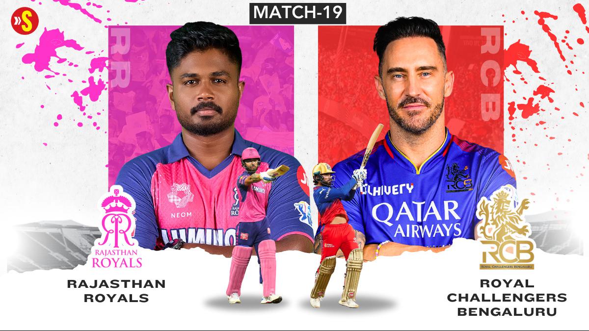 RR vs RCB Live Score, IPL 2024: Toss at 7PM, linueps out soon; In form Rajasthan Royals faces struggling Royal Challengers Bengaluru